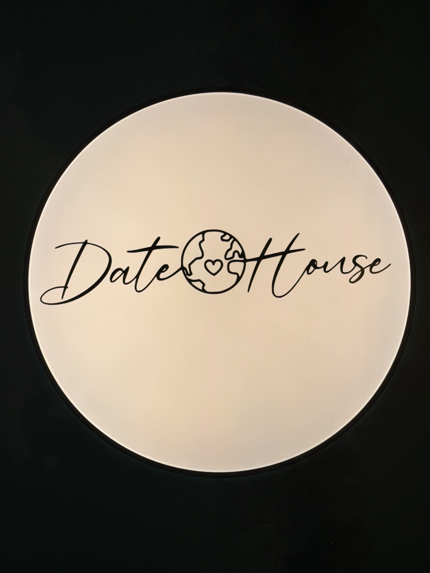 Date House Logo Lampe
